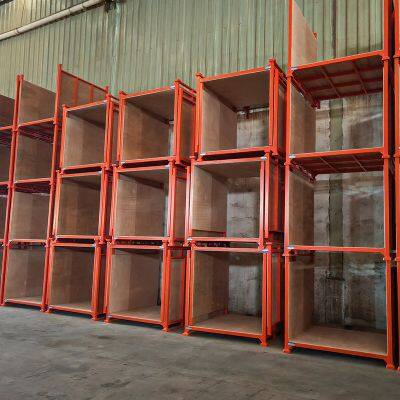 Corrosion-Resistant Wood Board Stacking Rack for Outdoor Use