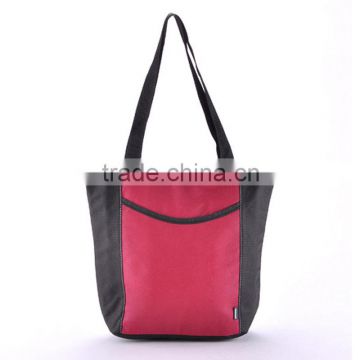 Non women fabric cheap durable insulated lunch bottle cooler bag