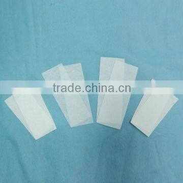 disposable and calendered depilatory strip paper for hair removal