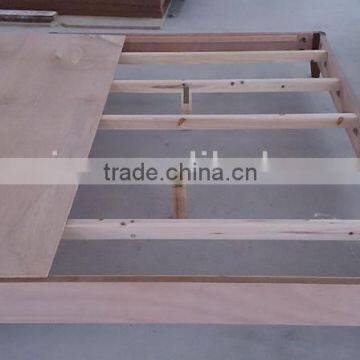 knock down soild wood bed frame