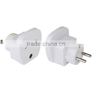 Specilized Portable South Africa Type M to Schuko Germany France Type F plug travel adapter converter