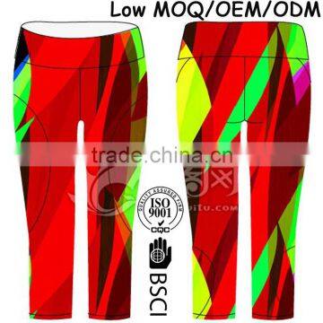 custom fitness yoga pants capris women wholesale yoga pants