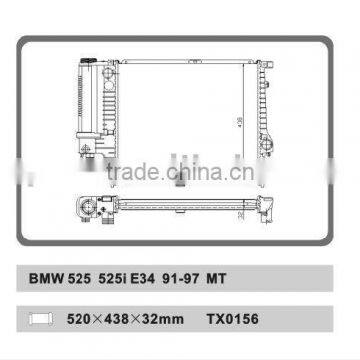 AUTO RADIATOR FOR BMW 525 525i E34 91-97 MT