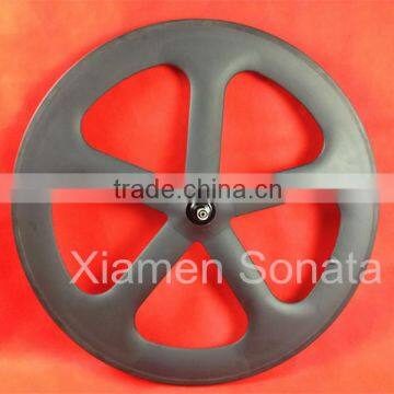 Sonata carbon T800 wheel NEW 5 spokes wheel tubular wheel straight five spokes wheel