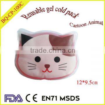 Animal shape reusable gel cold pack