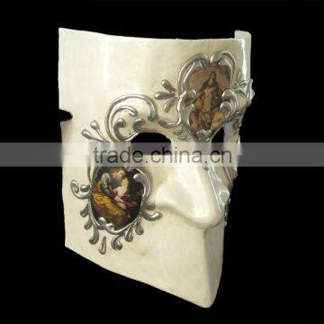 Handmade and Hand Painted Venice Ceramic Mask Venetian Masks Ceramic Hand Painted Coffee Mugs Ceramic photo-4