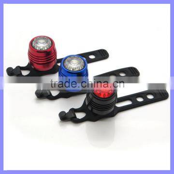 Micro USB Rechargeable Rear Bar Clip Aluminum Bike Waterproof Light