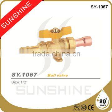 SY-1067 Brass High Pressure Ball Valve