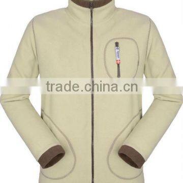 100% polyester wholesale custom winter fleece jacket men stylish jacket designs