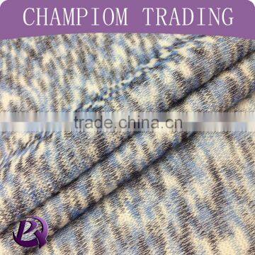 2015 china supplier hot sale T/R knit fabric for fashion dress