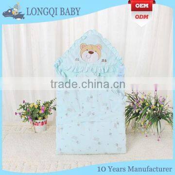 TT-LZ-035 Cotton Design Organic Muslin Baby Swaddle Blanket
