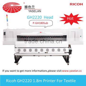 Yaselan Machine Manufactures Ricoh GH2220 1.8m Digital Textile Printer