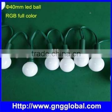 led round ball christmas lights led ball string light madrix lighting control