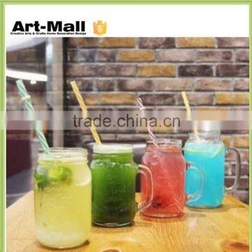 China top ten selling products new style ice cold drink glass mason jars