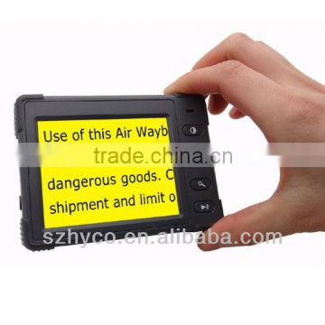 3.5'' handheld digital magnifier visual aid