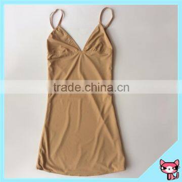 Wholesale Cool Flesh Slip Dress