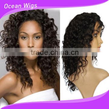 human hair front lace wigs