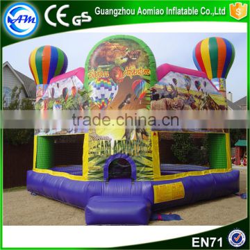 animal world inflatable bounce house air bouncer inflatable trampoline