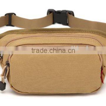 Men's Small Shoulder Messenger Bag Travel Hiking Fanny Waist Multifunction Canvas Waist Bag