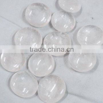 Natural crystal quartz Palm Stone Worry Stone Massage Stone Healing stone