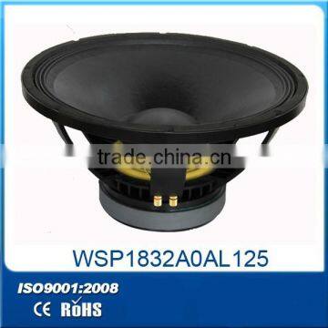 18 inch Professional PA system speaker-Aluminun frame strongl magnet