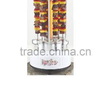 New Portable BBQ Grill Automatic Rotating Electric Barbecue Machine photo-3