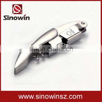 Best selling stainless steel wine corkscrew promotional