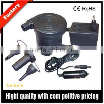 AC/DC Rechargeable Electric Air Pump For Inflatable Mattress