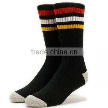 Roller Black Scarlet & Gold knitting sock