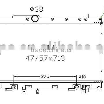 Automobile Radiator(suitable For: Legacy 98- DPI: 2450 AT)