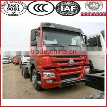 Ethiopia hot sale sinotruk howo 6x4 tractor truck low price sale