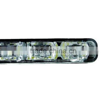White LED With 8 LED Daytime Running Lights Set photo-3