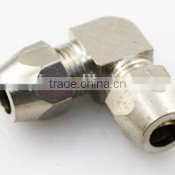 ELBOW BRASS PNEUMATIC CONNECTOR;COPPER CONNECTOR PUSH FITTING