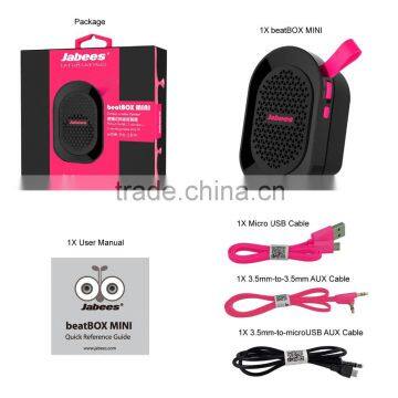 Hottest Top Quality 2016 Music Mini Bluetooth Speaker, Fantastic Bluetooth Mini Speaker photo-6