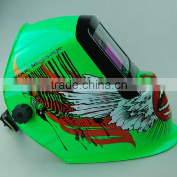 Light weight big viewing welding solar helmet