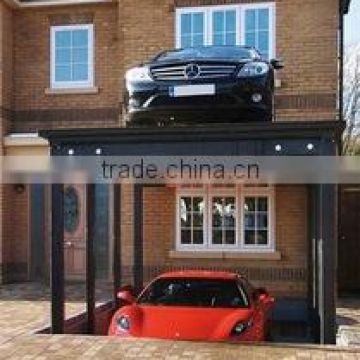 2015 two post tilt car parking lift system