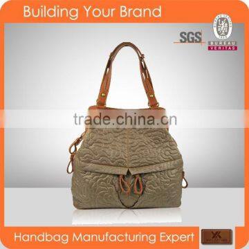 1552 latest fashion embroidery nylon handbag women china factory