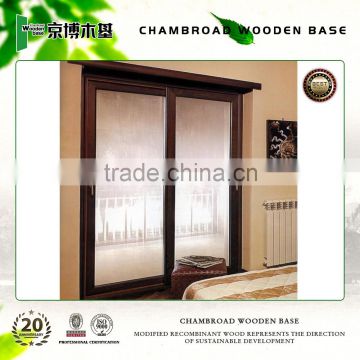 Thermal break modern interior wooden door frame