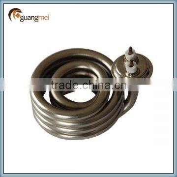 Spiral heating element for water heater with Brass material