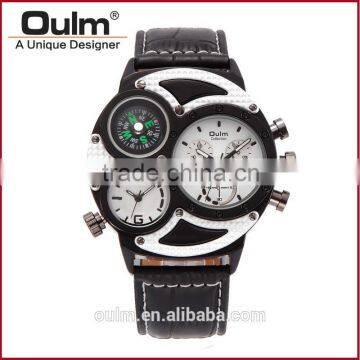 oulm collection watch, watches with real compass, watch wrist watches