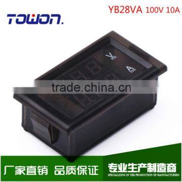 100A Ammeter 100V Voltmeter 2in1 Digital Voltage Current Meter DC 12V 24V Dual Display Volt Amp Monitor + Current Transformer photo-4