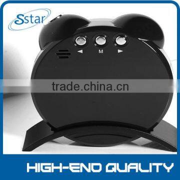 2014 the Best Night Vision Ring Hidden Camera for Elecntronic Clock