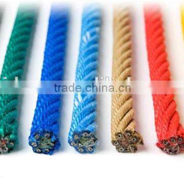 Polyester Galvanized Iron Core Armed Rope