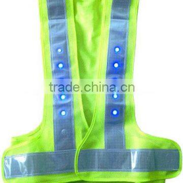 mesh led safety vest