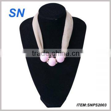 2014 spring and autumn fashion new design scarf jewelry