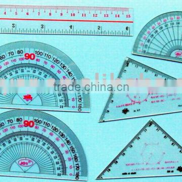 clear PVC ruler