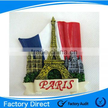 OEM custom 3D polyresin resin fridge magnet,custom promotional polyresin fridge magnets