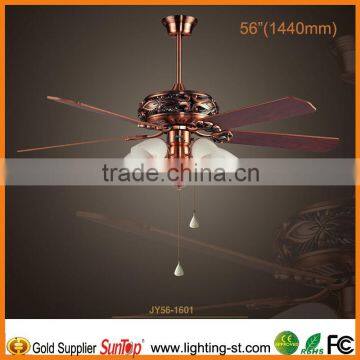 2014 new modern 56" ceiling light fans JY56-1601