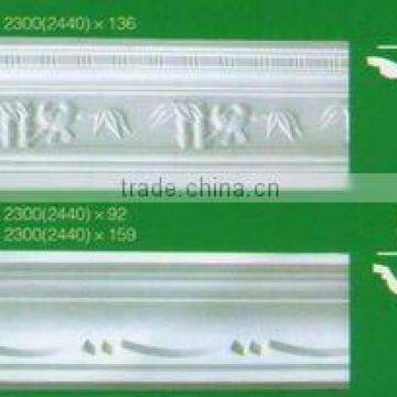 white gypsum angle line for decoration