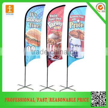 Polyester Hanging Style printing fabric flag Banner